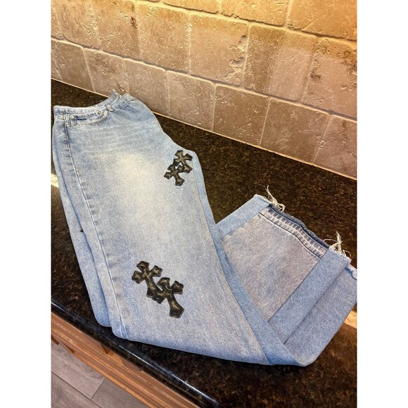 Chrome Hearts Levi’s Denim Jeans Size 40 Like New - Picture 12 of 12